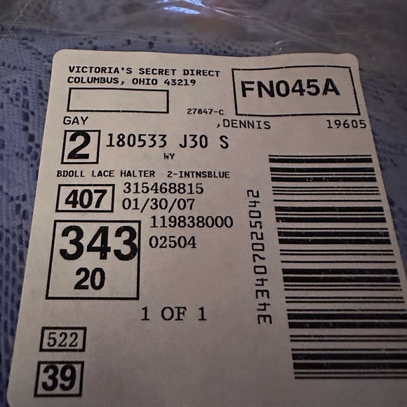 NWOT VICTORIA’S SECRET BABYDOLL HALTERS (2) - Picture 5 of 5
